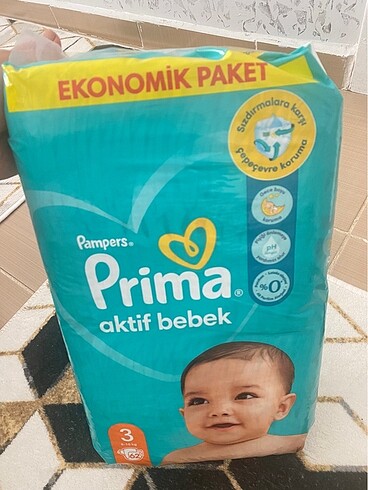 Prima Prima aktif bebek 3 numara 6-10 kg