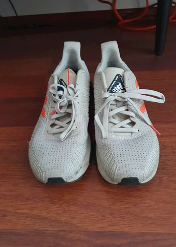 Adidas Gri Beyaz Bağcıklı unisex Spor Ayakkabı - Görsel 3