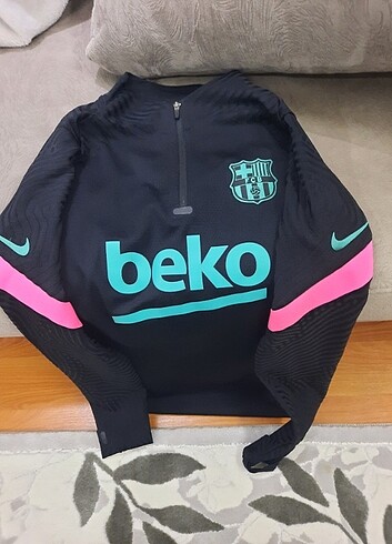 s Beden siyah Renk Nike Barcelona Antenman Üstü sıfır profesyonel