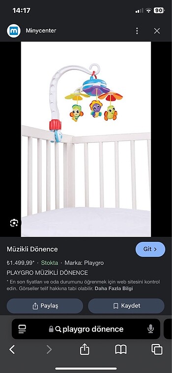  Beden Renk Müzikli Dönence