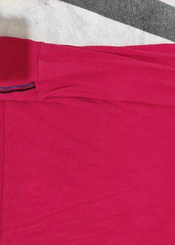 Kırmızı Hamile Uzun Kollu Sweatshirt - Görsel 3