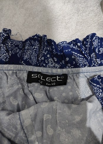 Kadın Lacivert Dantel Detaylı Bohem Mini Tulum - Görsel 3