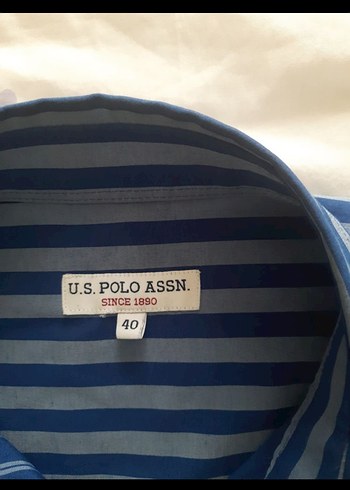 Mavi Düğmeli Kısa Kollu kadın Gömlek - Görsel 5