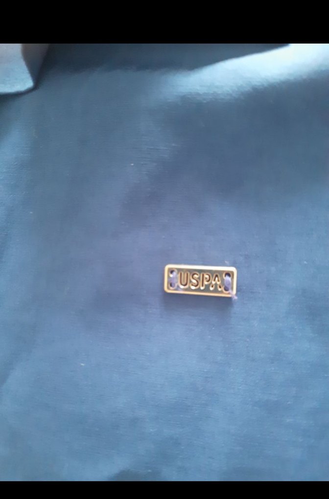 Mavi Düğmeli Kısa Kollu kadın Gömlek - Görsel 4