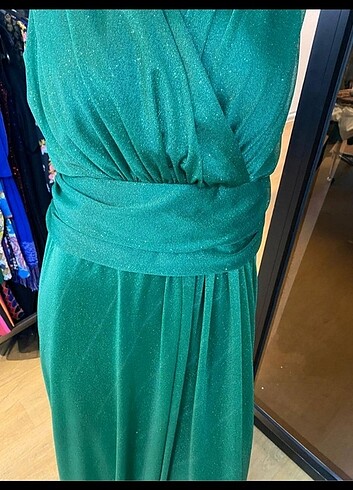 Sade ve çok şik abiye  - Görsel 4