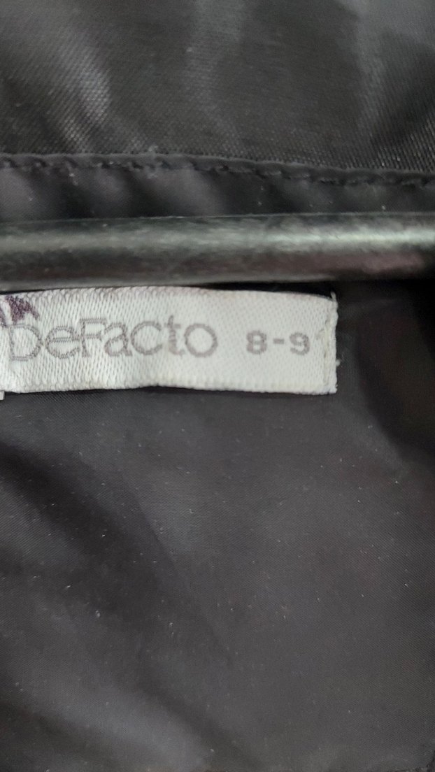 Siyah Fermuarlı Kadın Kışlık Mont - Görsel 5