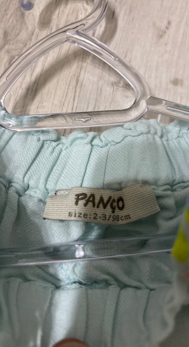 Kız Çocuk Bağlamalı Pamuklu Şort - Görsel 4