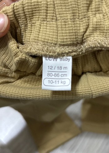 Bej dikiş detaylı Dar Kesim Pantolon - Görsel 4