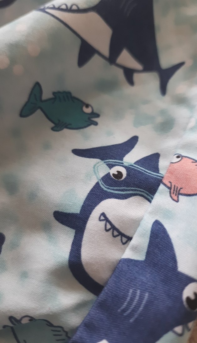 Erkek Çocuk Köpekbalıklı Deniz Şortu - Görsel 4