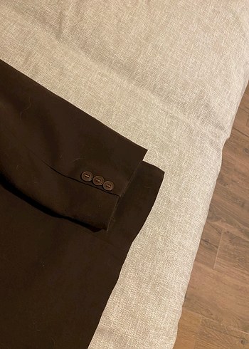 Kadın Kahverengi Kumaş Blazer Ceket - Görsel 7