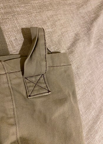 Bej Keten Kadın Günlük Çanta - Görsel 3