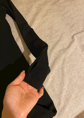 Siyah Yüksek Yakalı Fermuarlı Kadın Termal Tulum - Görsel 4