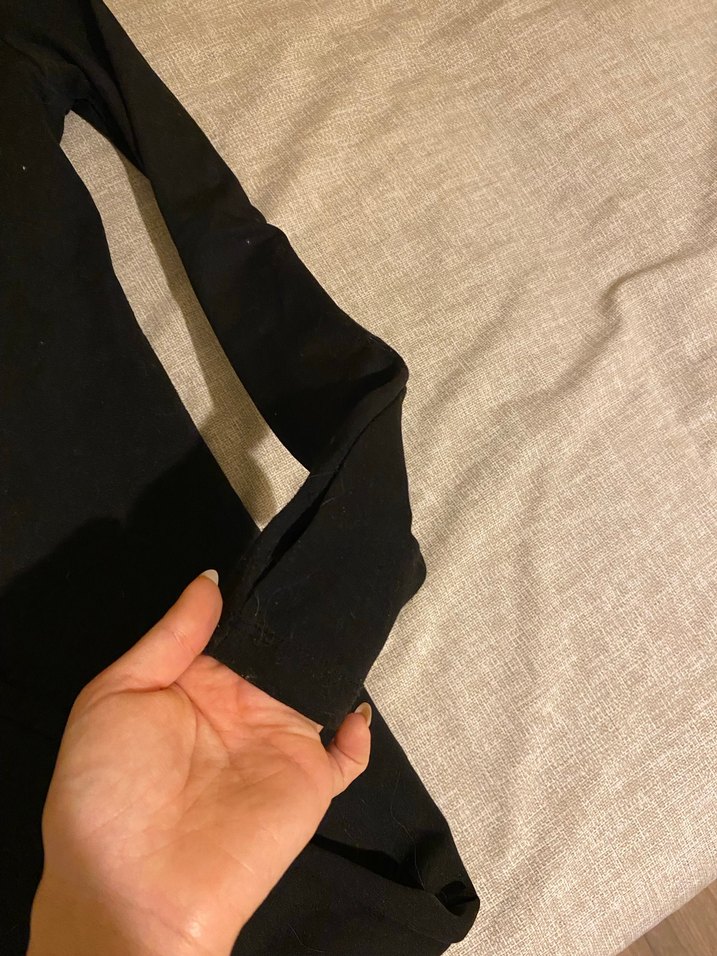 Siyah Yüksek Yakalı Fermuarlı Kadın Termal Tulum - Görsel 4