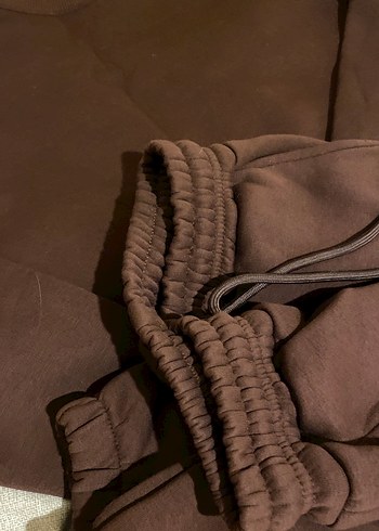 Kadın Kahverengi Rahat Takım - Görsel 7