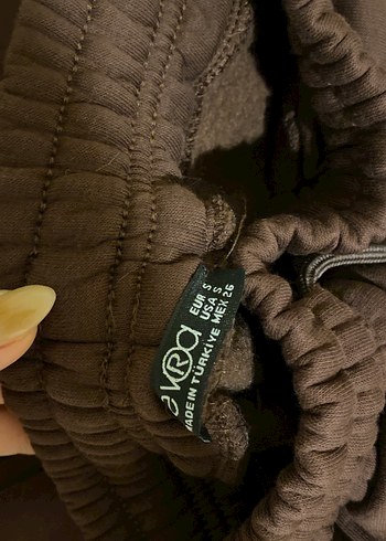 Kadın Kahverengi Rahat Takım - Görsel 6