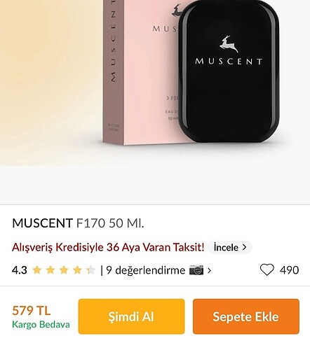 Sephora Muscent Parfüm