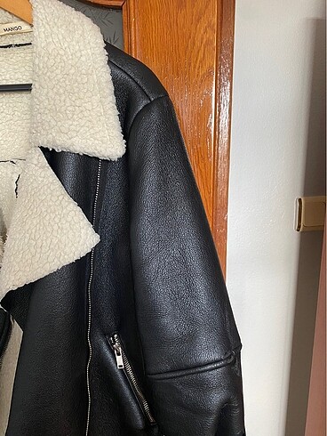 m Beden MANGO BIKER CEKET