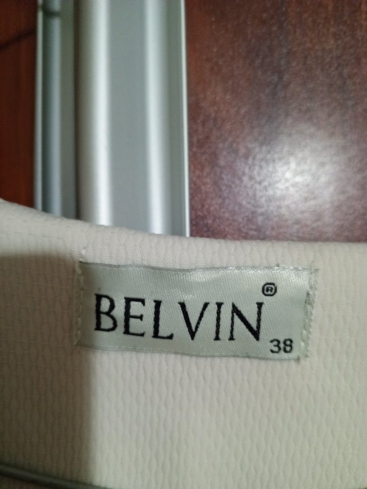 Bej Bohem Uzun Kollessiz Kadın yelek - Görsel 5