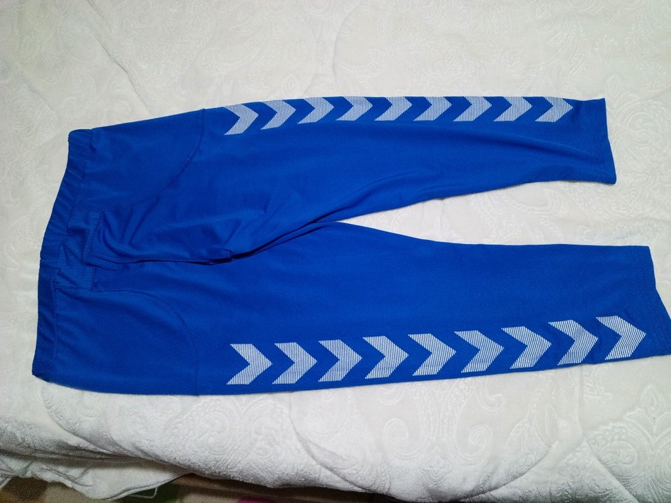 Kadın Mavi Hummel tayt - Görsel 2