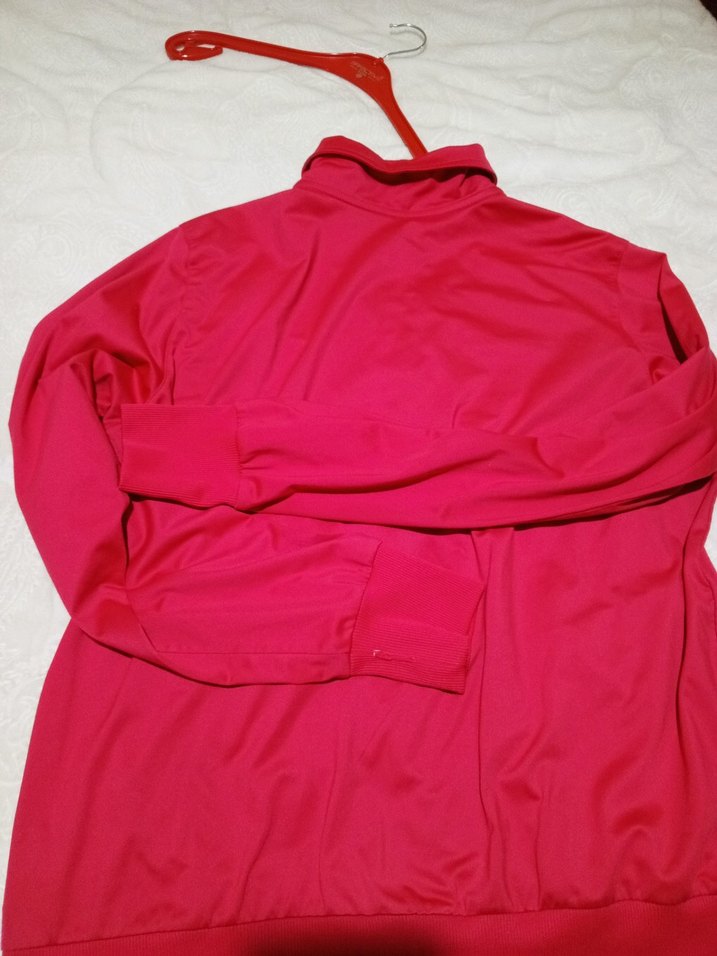 Fermuarlı Pembe Spor Ceket - Görsel 5