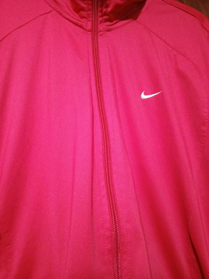 Fermuarlı Pembe Spor Ceket - Görsel 2