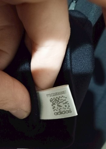 Siyah Adidas Fermuarlı Spor Ceket - Görsel 7