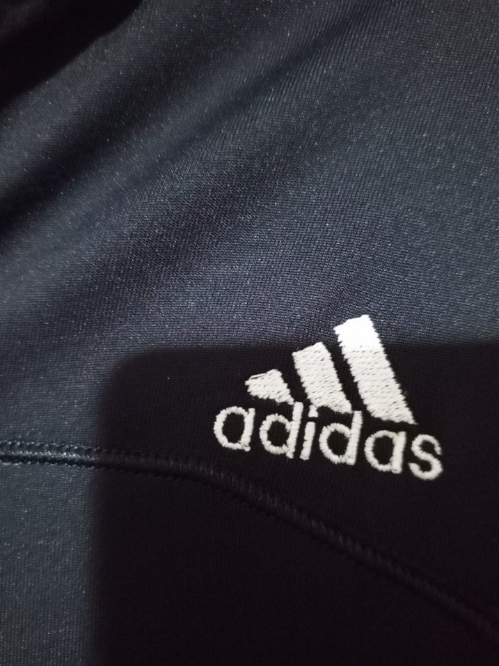 Siyah Adidas Fermuarlı Spor Ceket - Görsel 4