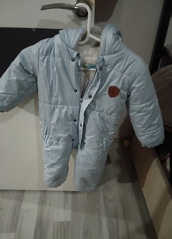 24-36 Ay Beden mavi Renk Astronot mont