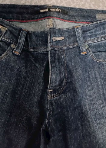 Mavi Jeans Lacivert Bol Kesim Kot Pantolon