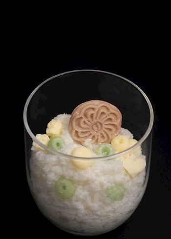 Süslemeli Bardak Mum - Görsel 3