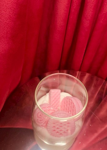 Pastel Pembe Mum ve Mumluk Seti - Görsel 5