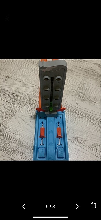  Beden Renk Hotwheels action fırlatma çift yarış pisti