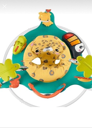 Beden Fisher Price Hoppala Sevimli Leopar Jumperoo