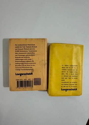 Langenscheidts Türkçe-Almanca ve Türkçe-Fransızca Sözlük Seti - Görsel 4