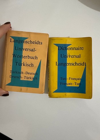 Langenscheidts Türkçe-Almanca ve Türkçe-Fransızca Sözlük Seti - Görsel 3