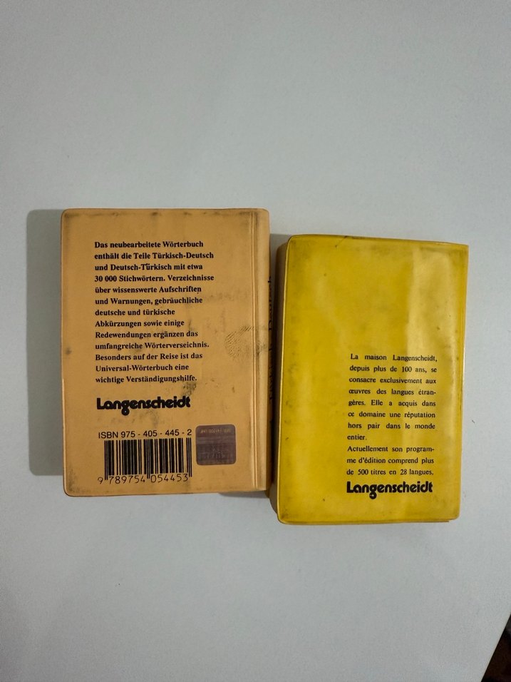 Langenscheidts Türkçe-Almanca ve Türkçe-Fransızca Sözlük Seti - Görsel 4