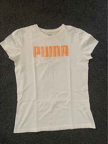 Puma krem rengi tişört orijinal