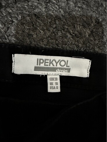 38 Beden Siyah dar paça pantolon ipekyol