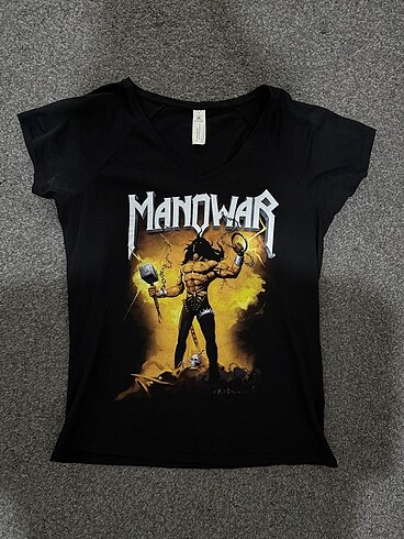 Manowar orijinal kadın tişört