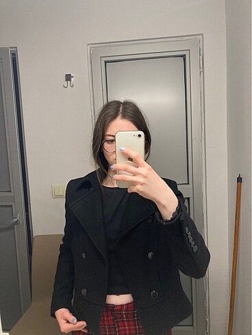 Zara Zara Kısa Kaban Ceket