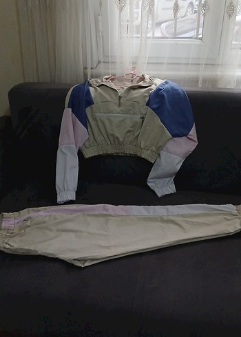 Renkli Mini Kadın Spor Ceket - Görsel 2