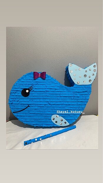 Pinyata #balık #balina