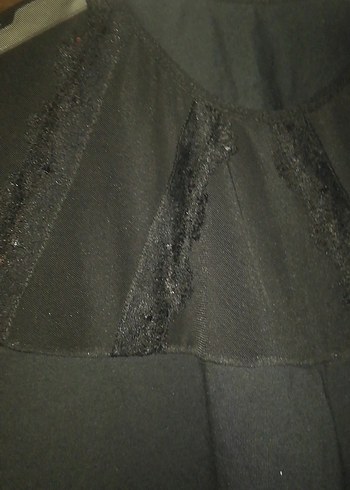 Siyah Düğmeli Hamile Tişört - Görsel 2