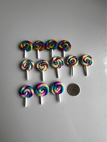 Minyatür lolipop şeker oyuncak