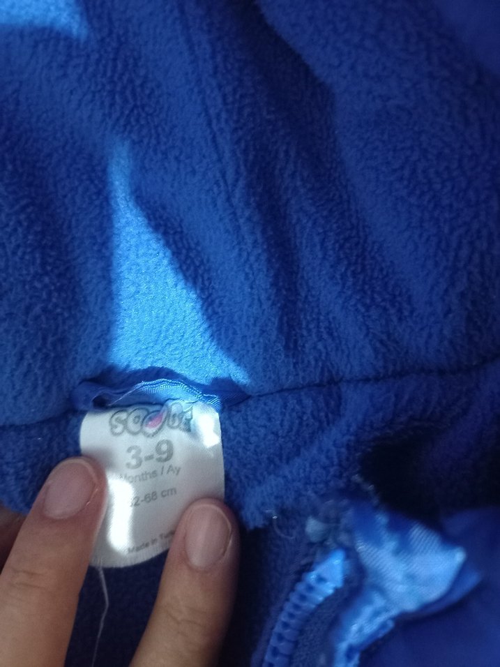 Renkli Yıldız Desenli Bebek astronot Tulum - Görsel 3