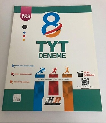 Hız ve renk tyt denemesi ve 8li çap fen bilimleri ayt denemesi