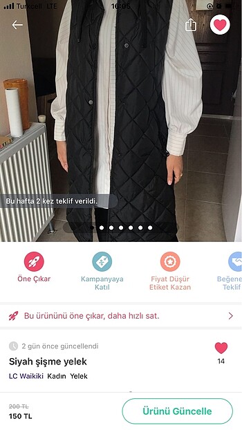 Şişme mont