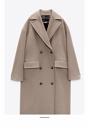 ZARA WARM WOOL PREMİUM KABAN