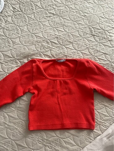 Stradivarius crop bluz