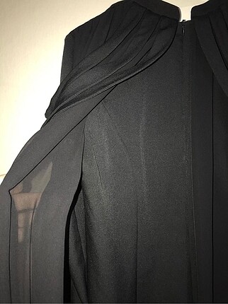 42 Beden siyah Renk Öze tasarım Mezuniyet/düğün gece kıyafeti